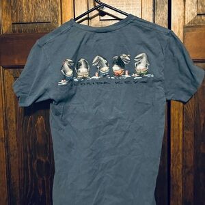 Florida Keys Sharks Blue Men's T-Shirt